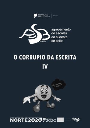 O CORRUPIO DA ESCRITA IV