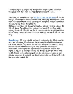 Các Công Cụ Blogging Mầ Bạn Nên Có