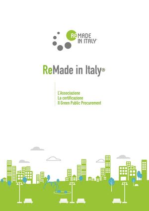 Depliant Remade in Italy
