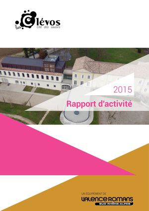 Les Clevos Rapport D'activite 2015