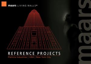 Maars Living Walls Reference Brochure Patricia Industries