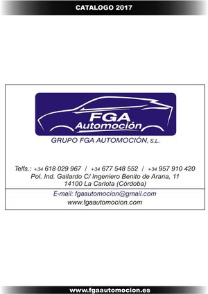 Catálogo Fgakeys 2017