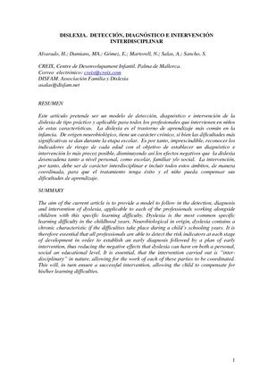 Dislexia