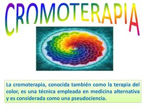 Cromoterapia