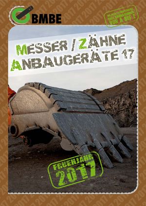 Katalog Anbaugeräte Messer Zähne 2017