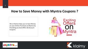 How to Use Myntra Coupons Online