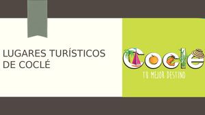 Lugares Turísticos Cocle