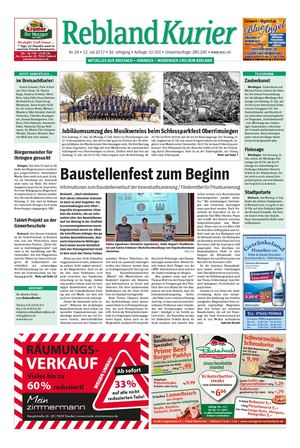 ReblandKurier-Kaiserstuhl