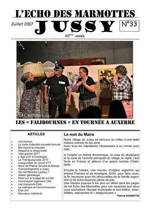 Echo des Marmottes N°33
