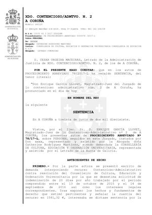 Jdo Contencioso 2 A Coruña 30 Junio 2017