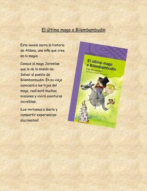 El último Mago O Bilembambudin Reseña