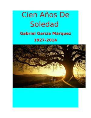 Cien Años De Soledad Manuela