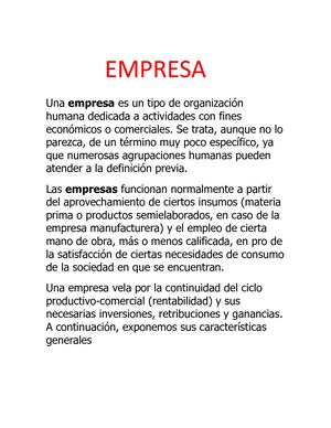 Empresa