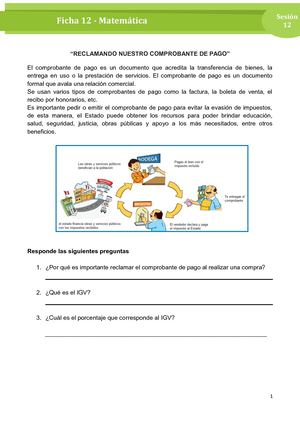 F 12 RP MAT2 K12 -Ficha N° 12 Aumentos Sucesivos