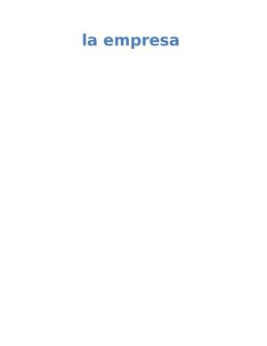 La Empresa