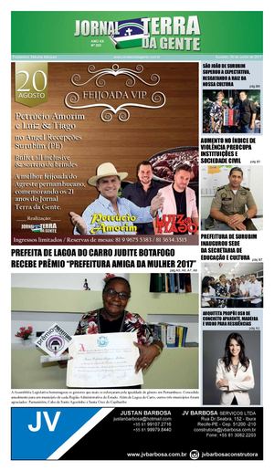 Jornal Terra Da Gente Edição Digital Nº 203