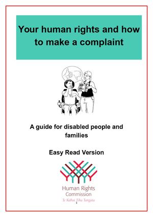 Disability Complaints - Easy To Read
