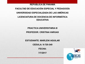 Presentacion De Practica