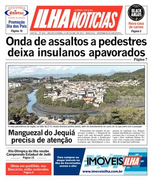 Ilha Noticias - Edição 1841 - 14/7/2017