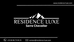 Catalogue Résidence Luxe Serre Chevalier