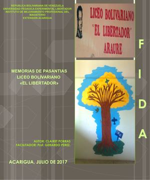 Memoria De Pasantia Clairet Final