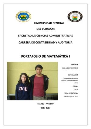 Portafolio II HEMISEMESTRE