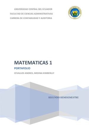 Portafolio Cevallos Y Medina