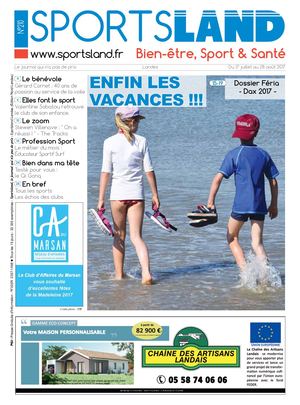 SPORTSLAND N°210 - 17 JUILLET 2017 MDM