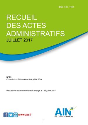Recueil Cp Du 6 Juillet 2017 Avec Annexes