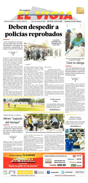 17 de julio del 2017