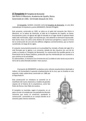 Patrimonio Tempietto