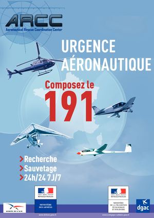Affiche Urgence Aéro 191