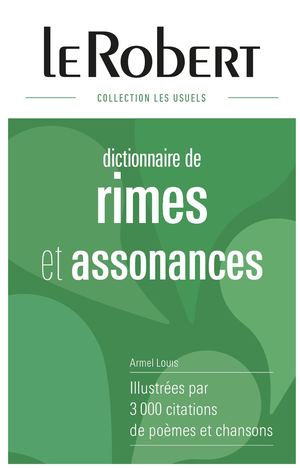 Dictionnaire des rimes et assonances - Grand format