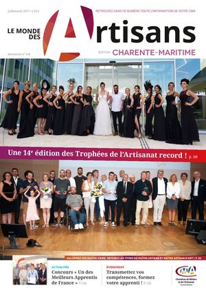Magazine Le Monde des Artisans n°119 Juillet 2017 Complet