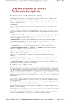 Www Airfrance Fr Fr Fr Local Transverse Popup Popup Cond Conditions Achat Surclassement