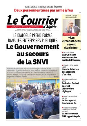 Le Courrier D'Algérie Du Mercredi 19 Juillet 2017