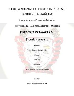 Escuela Socialista