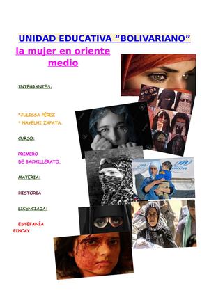 Mujer en medio Oriente