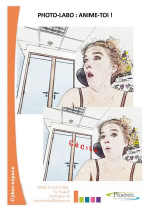 Tuto Effet dessin et GIF animé sur Gimp