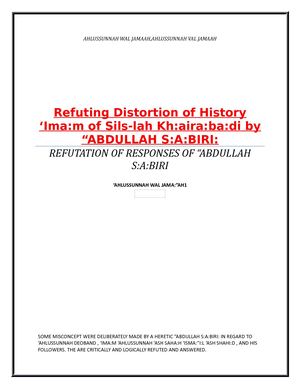 Ahlussunnah Wal Jamaah