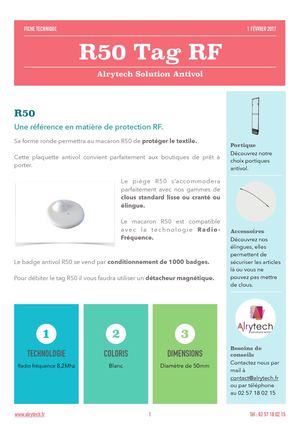 R50 - Blanc RF - Alrytech