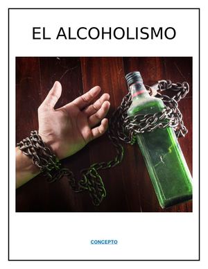 El Alcoholismo