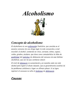 Alcoholismo