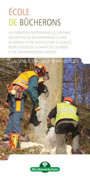 PLAQUETTE ECOLE DE BUCHERONS ONF