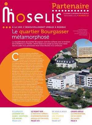 Moselis Partenaire n°20 - novembre 2015