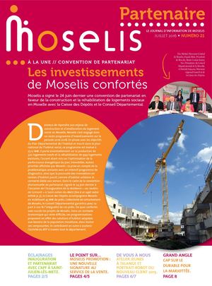 Moselis Partenaire n°21 - juillet 2016