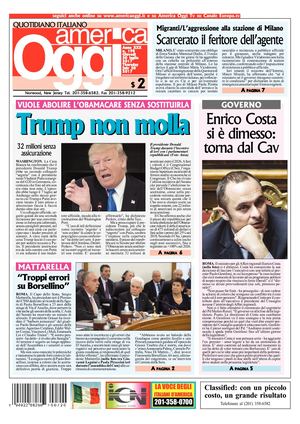America Oggi 20 Luglio 2017
