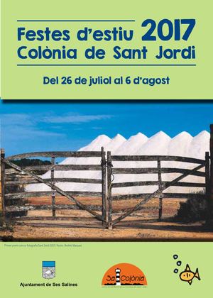 Festes Colònia de Sant Jordi 2017