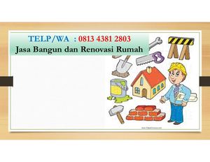TELP/WA : 0896 1818 0116  Kontraktor rumah sidoarjo