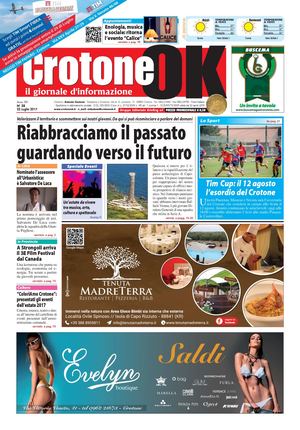 Giornale CrotoneOk N° 28 / 2017